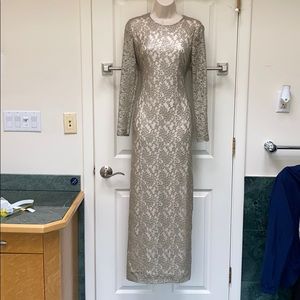 NWT Ralph Lauren gold color dress 👗